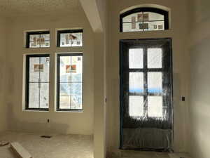 Entry next to open room