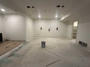 Family/Game room with kitchenette