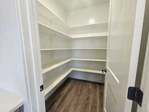 View of storage area