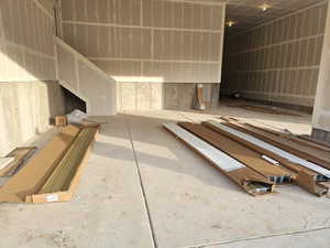 Misc room featuring a garage