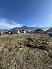 View of mountain background