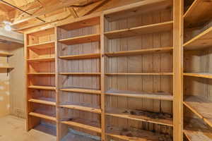 View of storage area