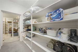 View of storage area