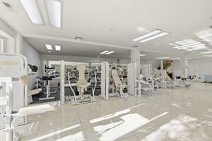 View of gym