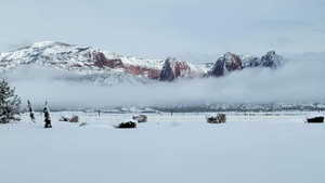 View of mountain backdrop