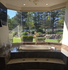 Full bath with a bath