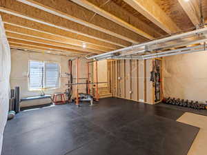 View of workout room