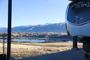 View from RV parking