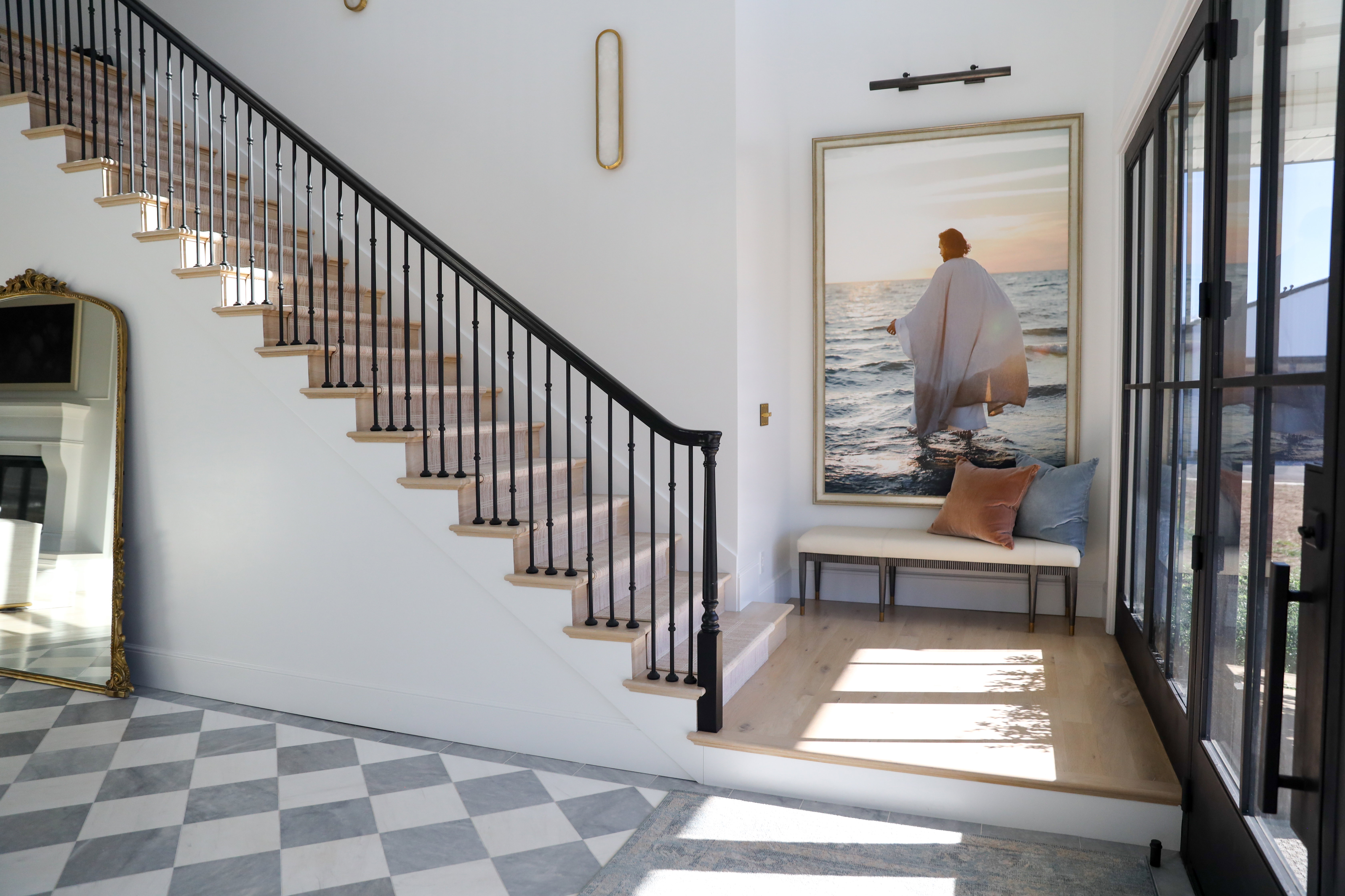 Staircase landing  from second floor