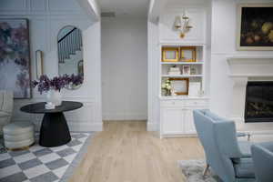 Entrance to 2 bedrooms