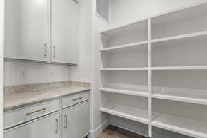 View of storage area