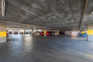 View of parking deck