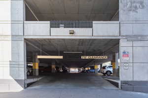 View of parking garage