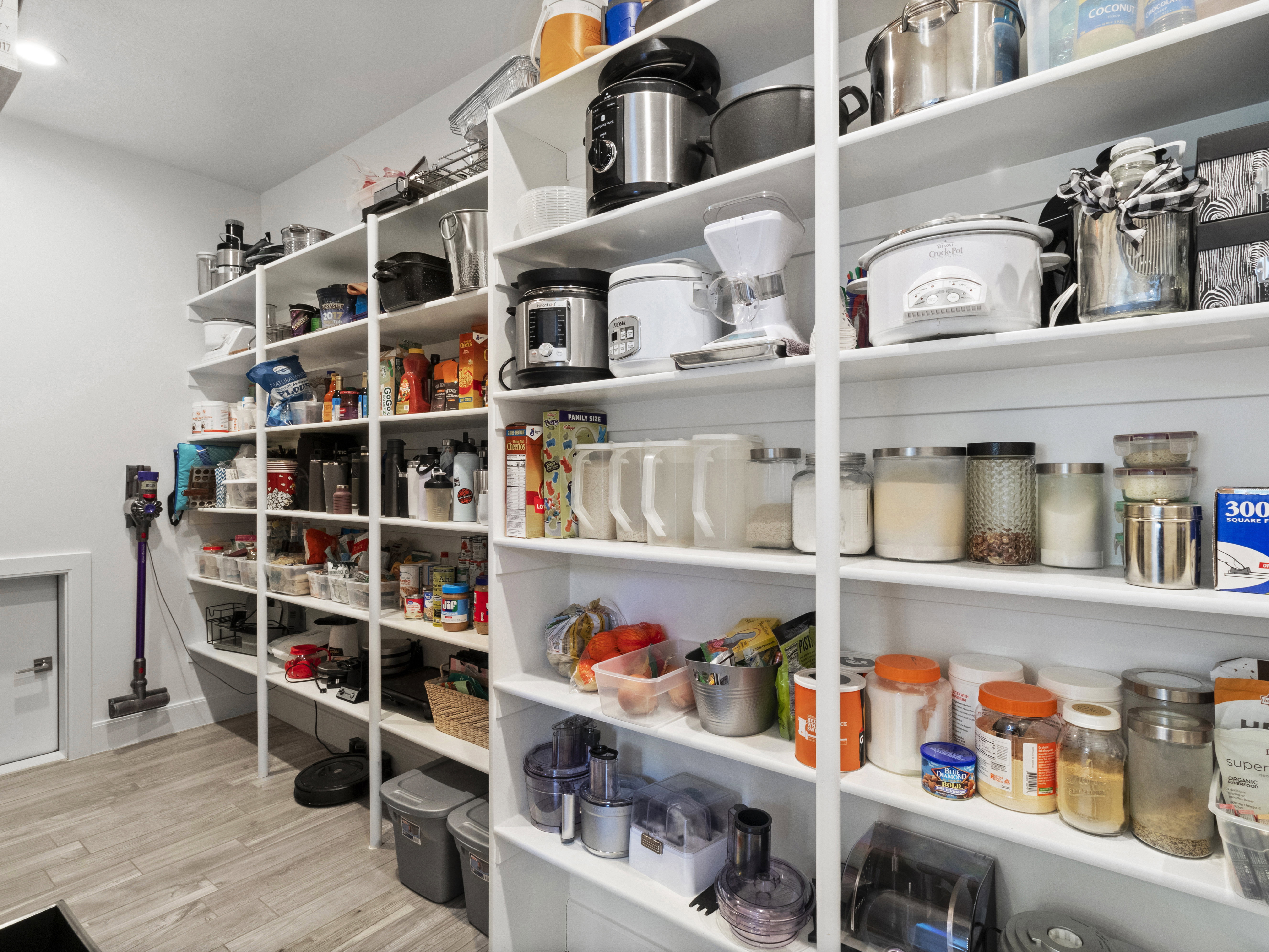 View of storage area