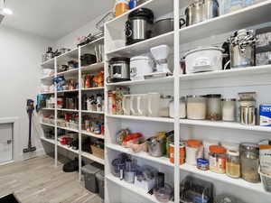 View of storage area