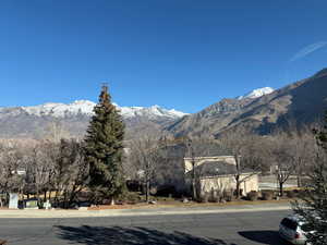 View of mountain backdrop