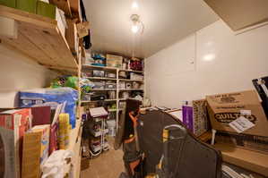 View of storage