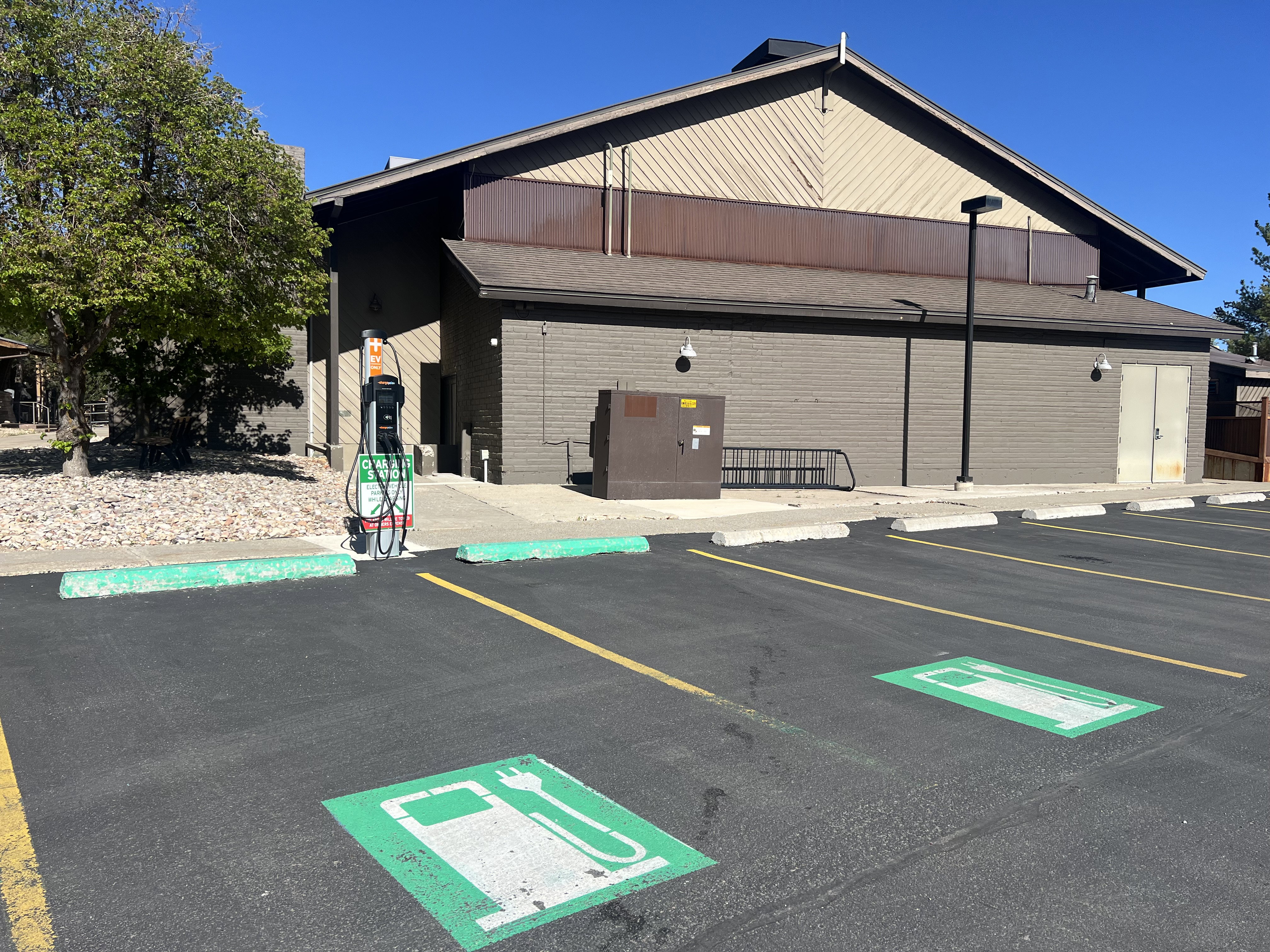 EV charging available