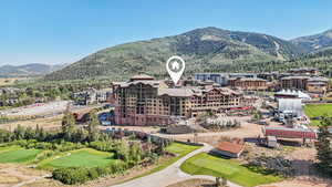 View of mountain backdrop