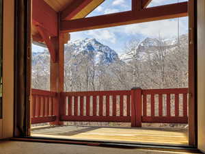 All decks are made with a rainforest hardwood that will never need to be treated.