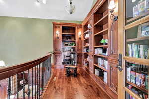 Library's second floor