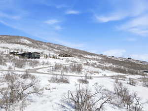 View of mountain background