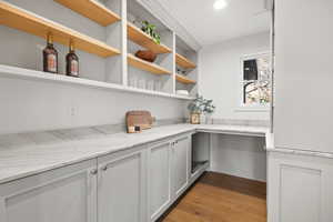 View of storage area