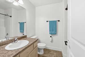 Main Full Bathroom with vanity