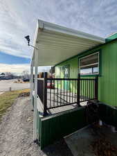 View of patio / terrace with a deck