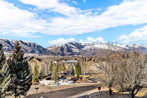 View of mountain backdrop