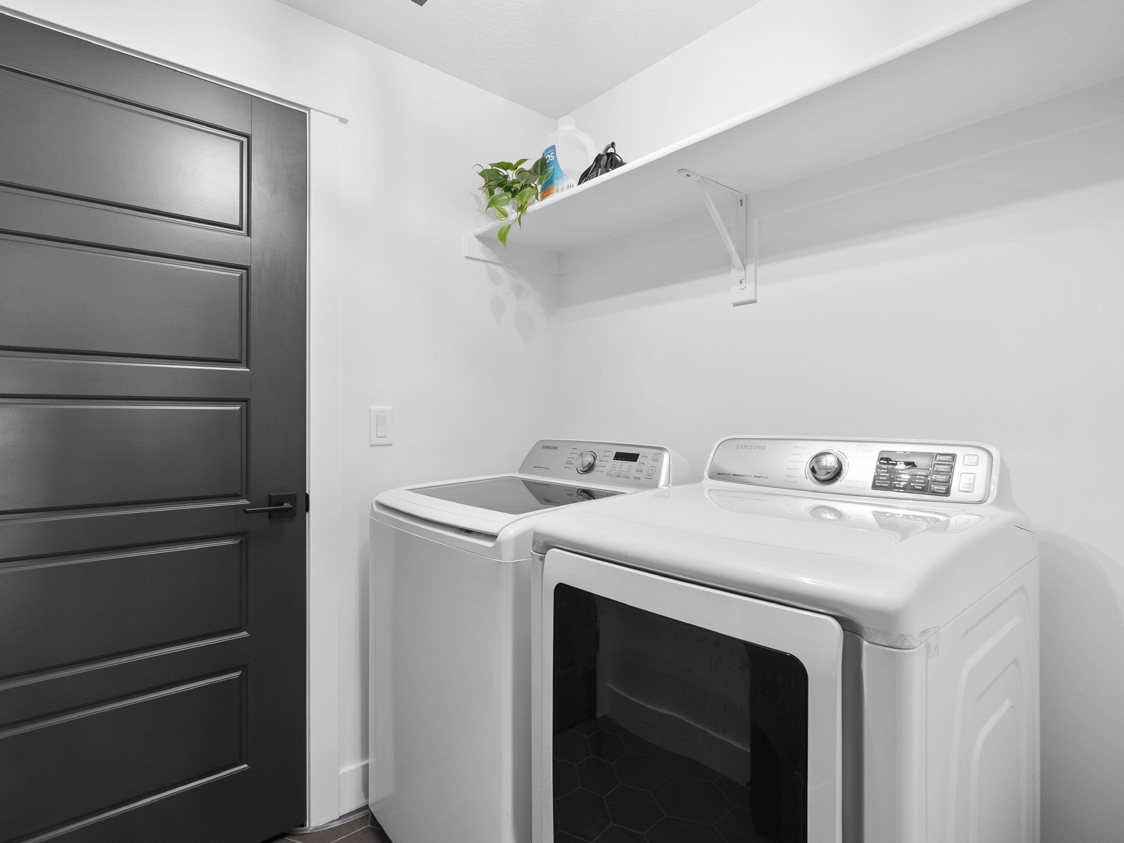 Basement laundry