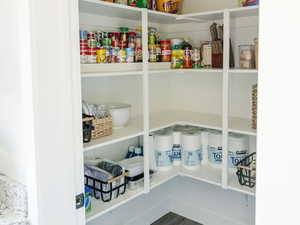 View of pantry