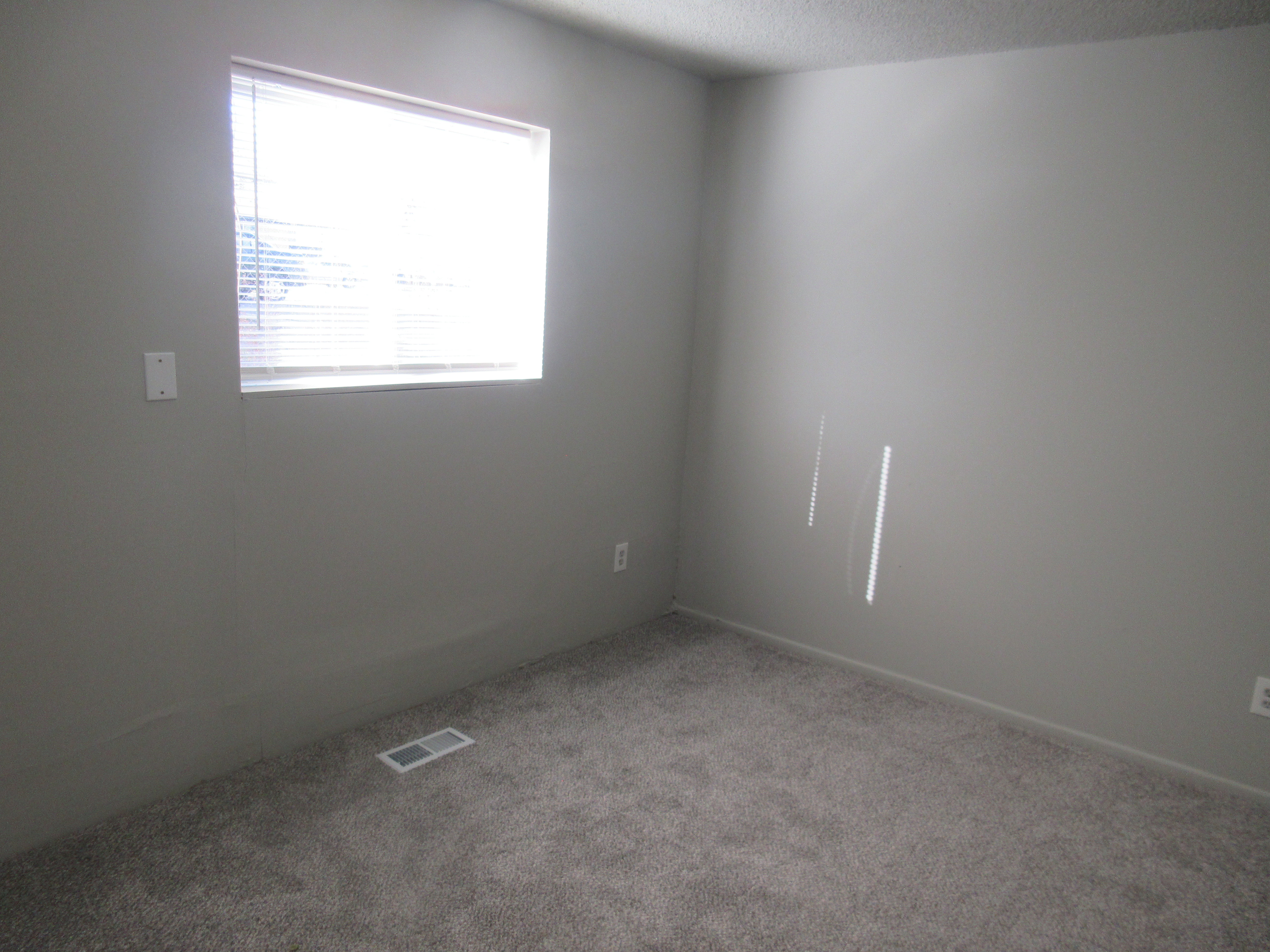 Carpeted spare room featuring plenty of natural light and a textured ceiling