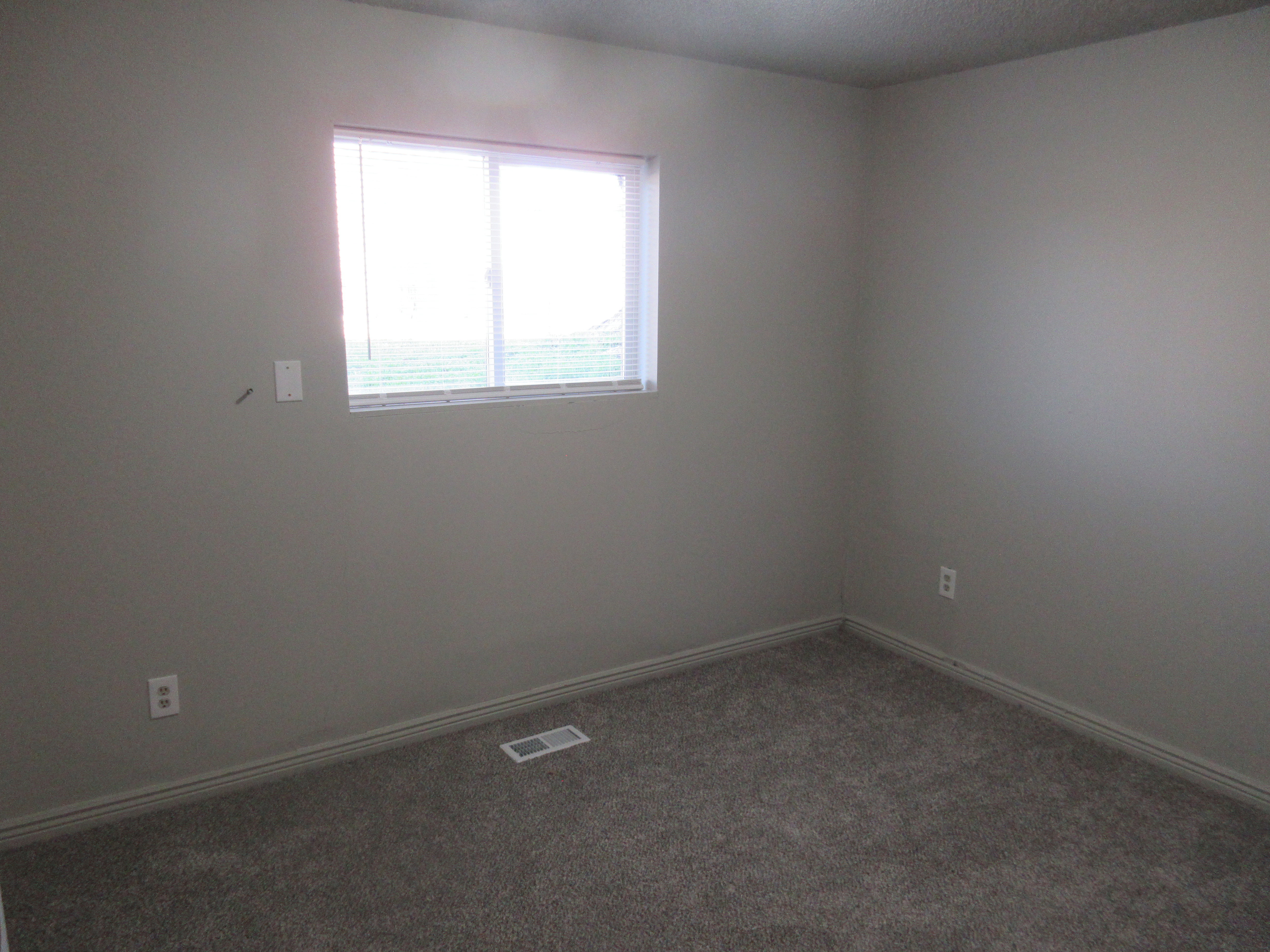 Unfurnished room featuring carpet floors and baseboards