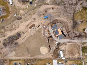 Aerial overview of property's location
