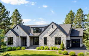 AI Rendering based on plan designed for this lot.