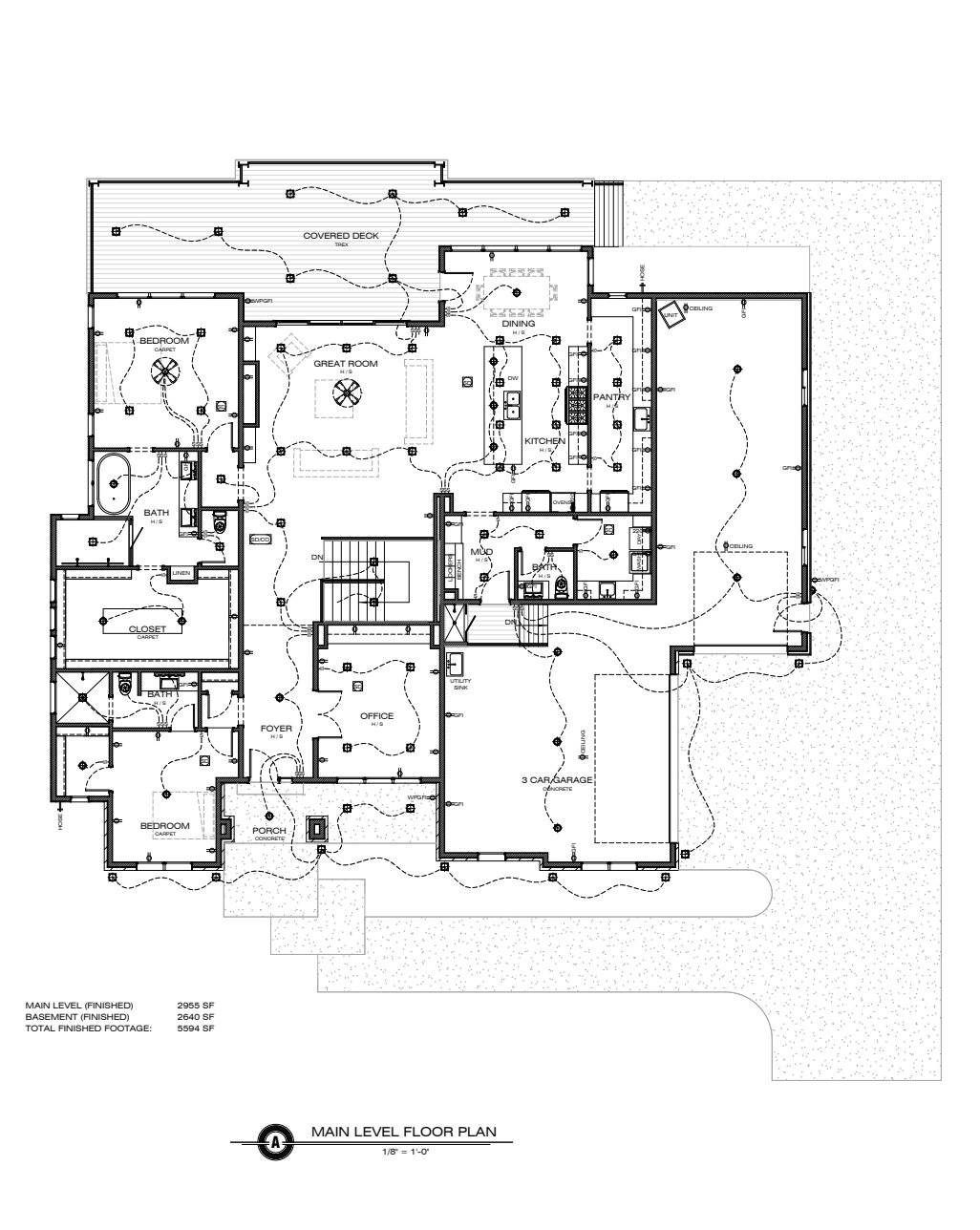 View of room layout