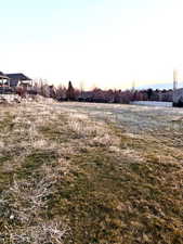 View of yard featuring a view of rural / pastoral area