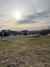 View of mountain backdrop