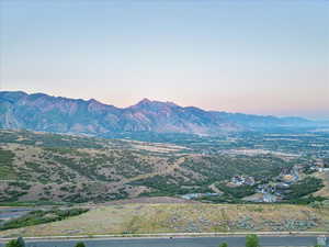 View of mountain background