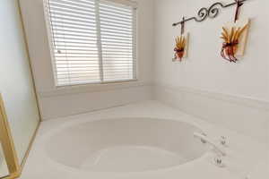 Full bath with a bath