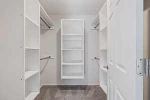 Primary bedroom Walk in Closet