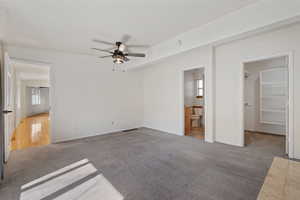 Primary Bedroom without digital furniture