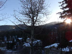 View of mountain backdrop