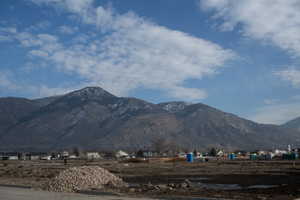 View of mountain background