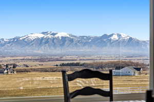 Mountain view featuring rural landscape