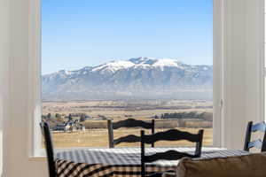 View of mountain backdrop