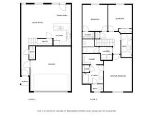 View of floor plan / room layout