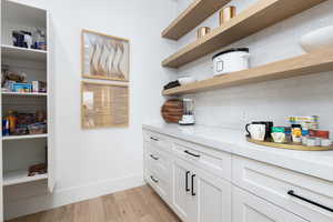 View of storage area