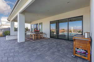 View of patio / terrace with outdoor dining space